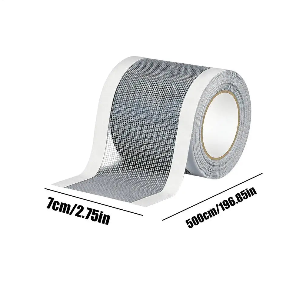 Self-Adhesive Window Screen Repair Mesh Tape – Insect Net Screen Repair Tape Babs 7cmx5m 1 roll