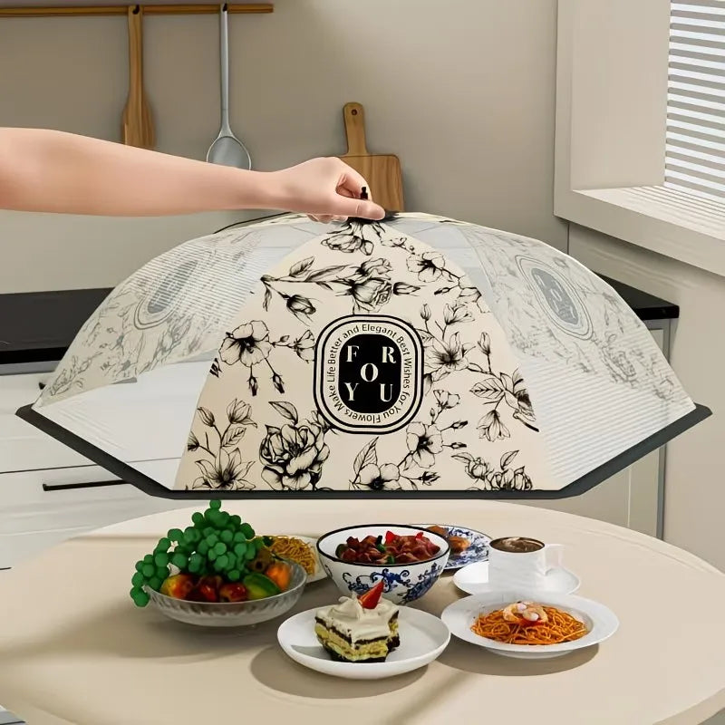 Foldable Mesh Food Cover – Dustproof & Fly-Proof Dining Cover Mesh Food Cover Babs
