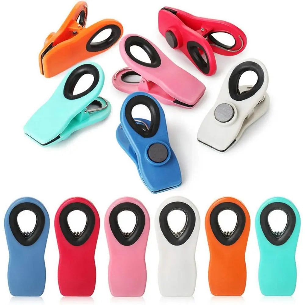 Magnetic Refrigerator Clip – Food-Grade Bag Sealer & Memo Clip Magnetic Bag Clip Babs