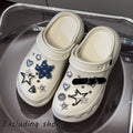 Denim Star Shoe Charms – DIY Detachable Decorative Set Shoe Charms Babs 12pcs-set