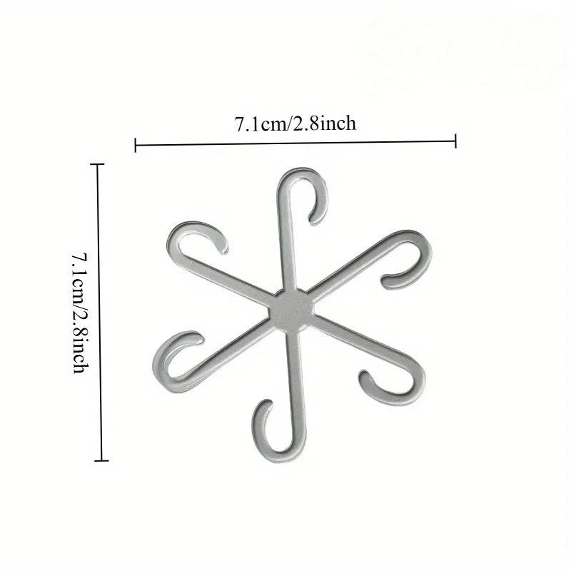 4pcs Adjustable Transparent Plant Support Clips for Flowers & Vines Plant Support Clips Babs