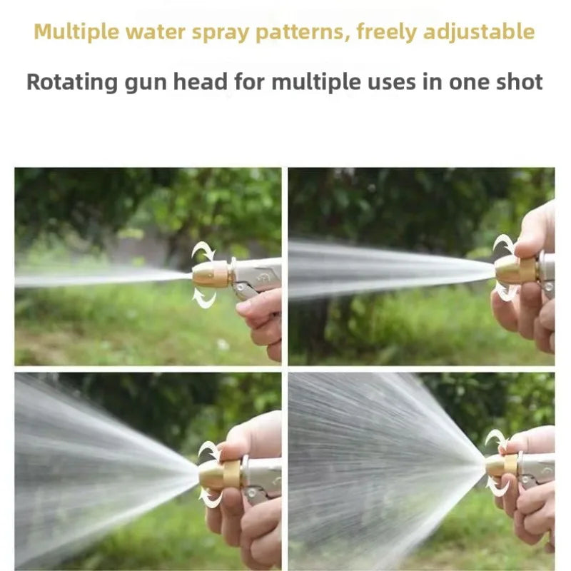 High Pressure Brass Nozzle Garden Hose Spray Gun | Car & Lawn Garden Spray Gun Babs