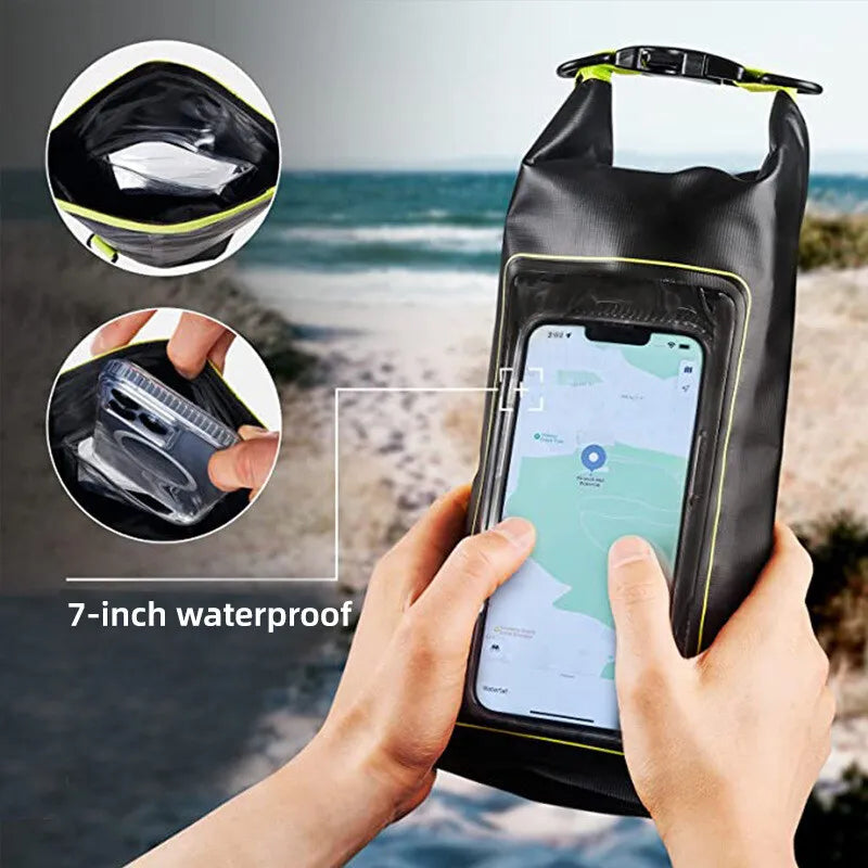 Waterproof Dry Bag 2L 5L Touch Screen PVC Outdoor Backpack Waterproof Dry Bag Babs