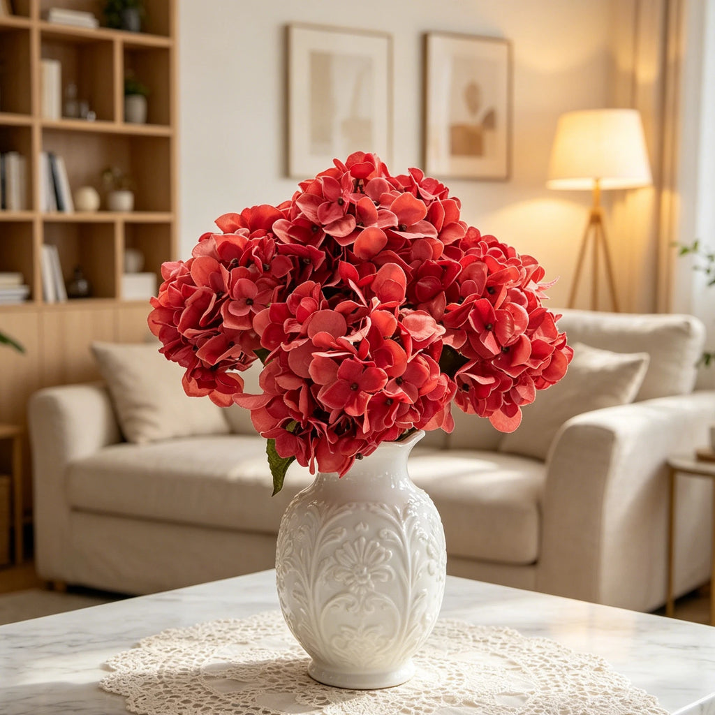 Artificial Silk Hydrangea Flowers – Wedding & Home Décor Artificial Silk Flowers Babs