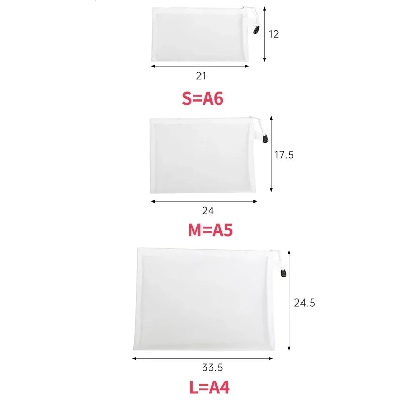 Transparent Zipper Mesh Storage Bags – Puzzles, Toys & More Mesh Storage Bags Babs