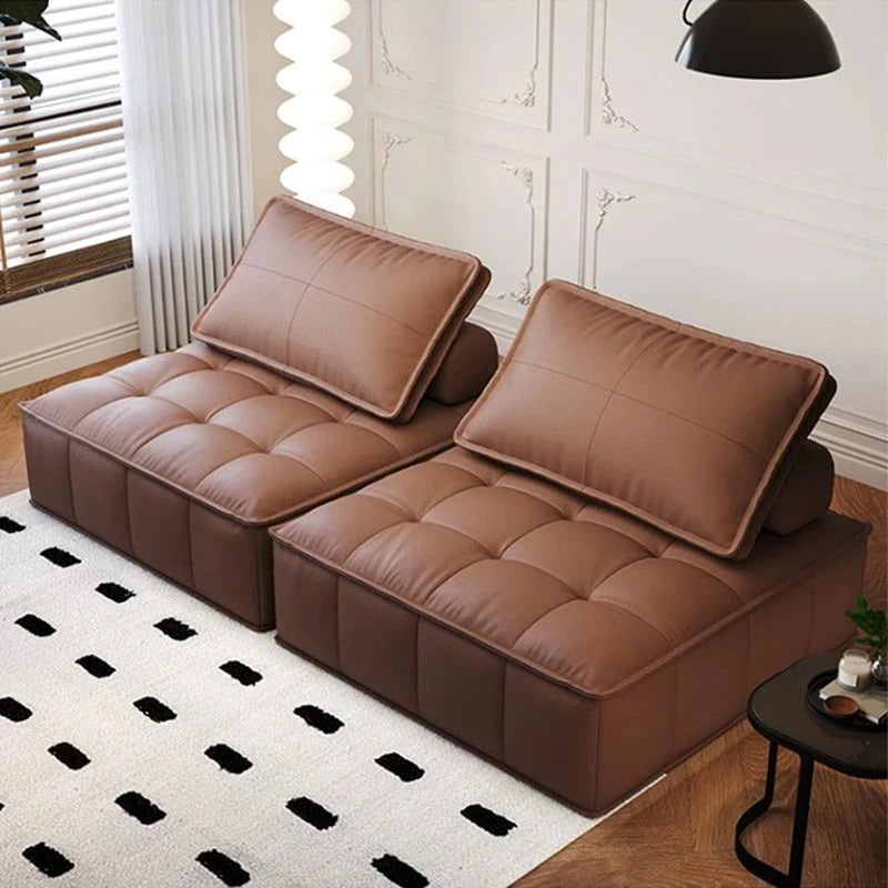 Modern L-Shaped Luxury Lazy Sofa – Nordic Single Sectional Sectional Lazy Sofa Babs