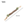Natural Catnip & Silvervine Molar Chew Sticks for Cats Cat Chew Toy Babs 1pcs