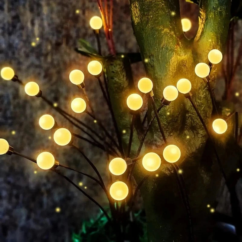 Solar Firefly Garden Lights – Waterproof Outdoor Lawn Decor Solar Garden Lights Babs