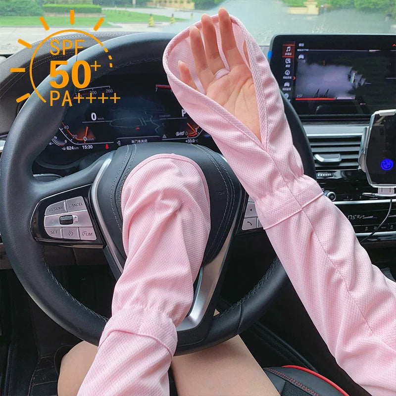 UPF 50+ UV Protection Arm Sleeves – Breathable Quick-Dry Summer UV Protection Arm Sleeves Babs