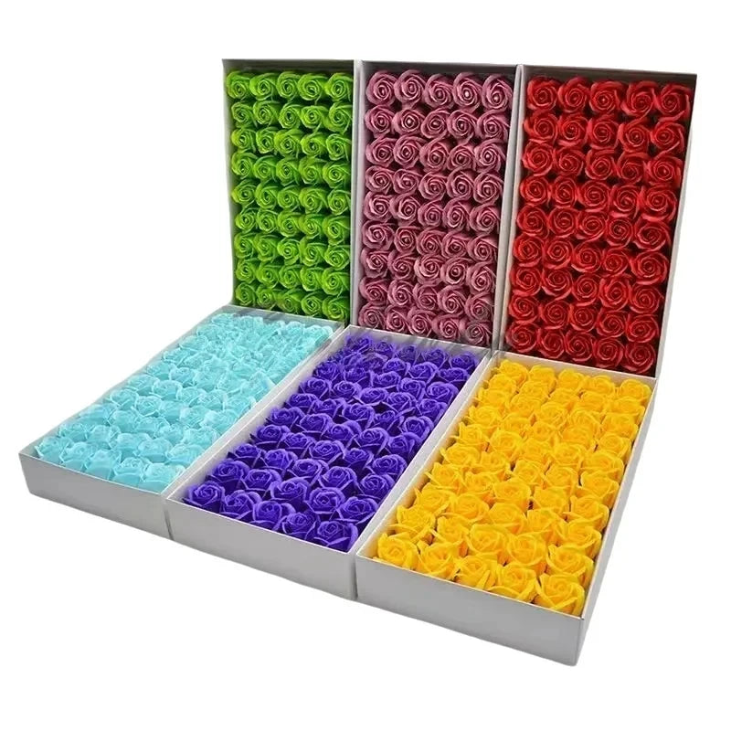 Soap Flower Rose Heads – Artificial Bouquet for Wedding & Décor Artificial Soap Flowers Babs
