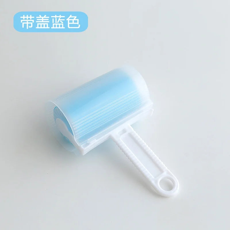 Reusable Lint Roller Brush – Pet Hair & Fluff Remover Lint Roller Brush Babs blue