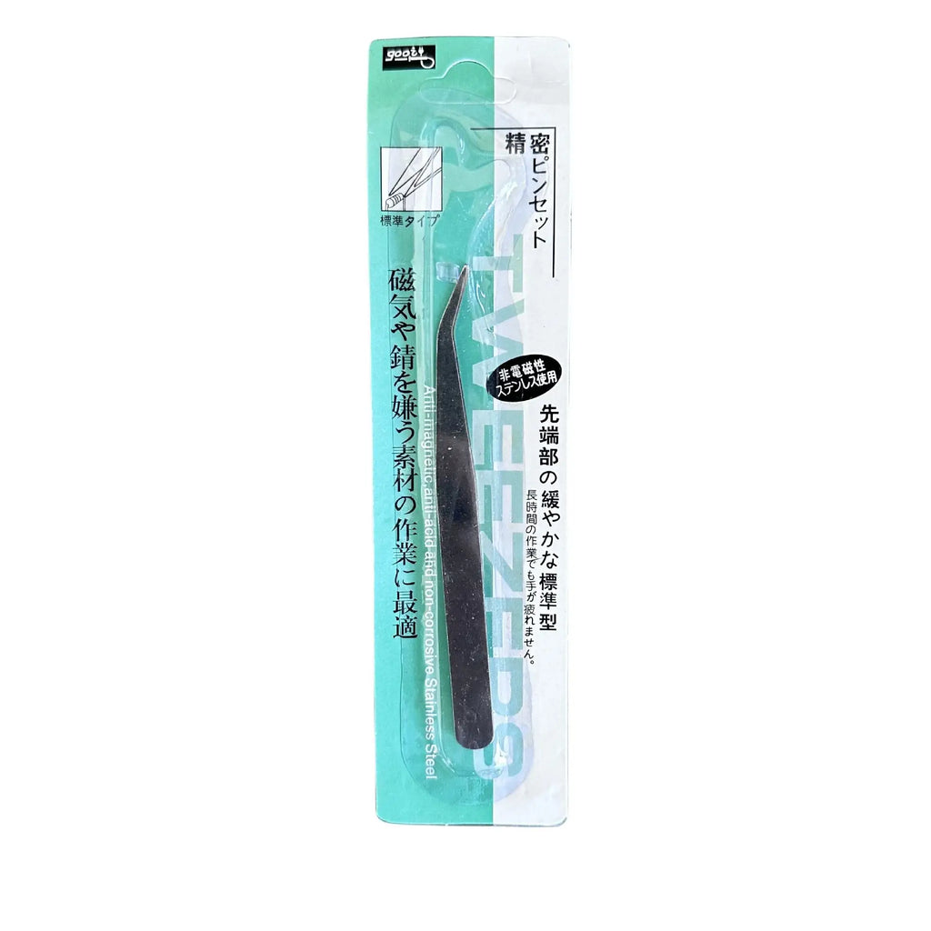 Stainless Steel Flat Head Tweezers – Nail Art & Brow Shaping Nail Art Tweezers Babs Flat