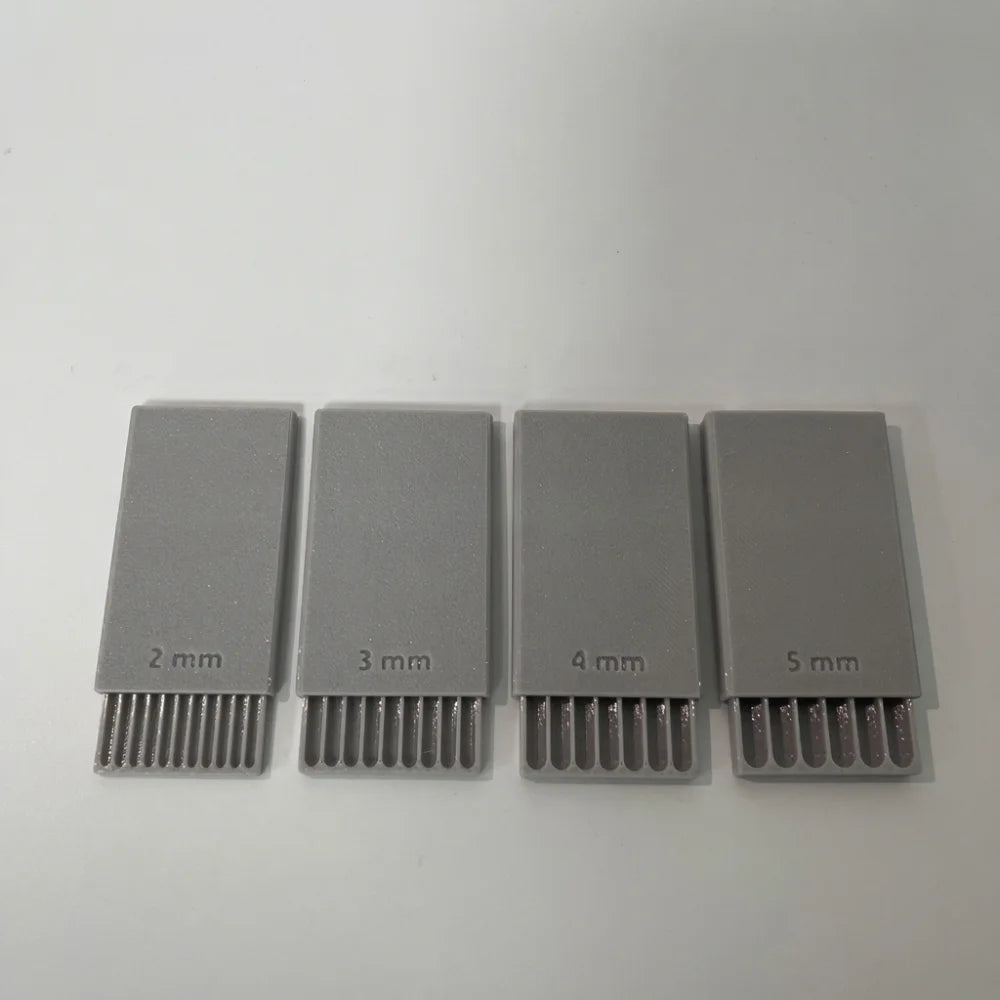 4Pcs Clay Ball Maker Tool Set – 2–5mm 3D Slot Structure Clay Crafting Tool Babs Grey S