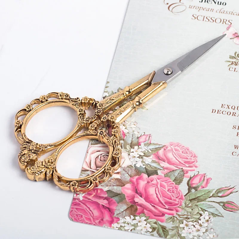 Retro Cuticle Scissors – Stainless Steel Nail Grooming Tool Cuticle Scissors Babs