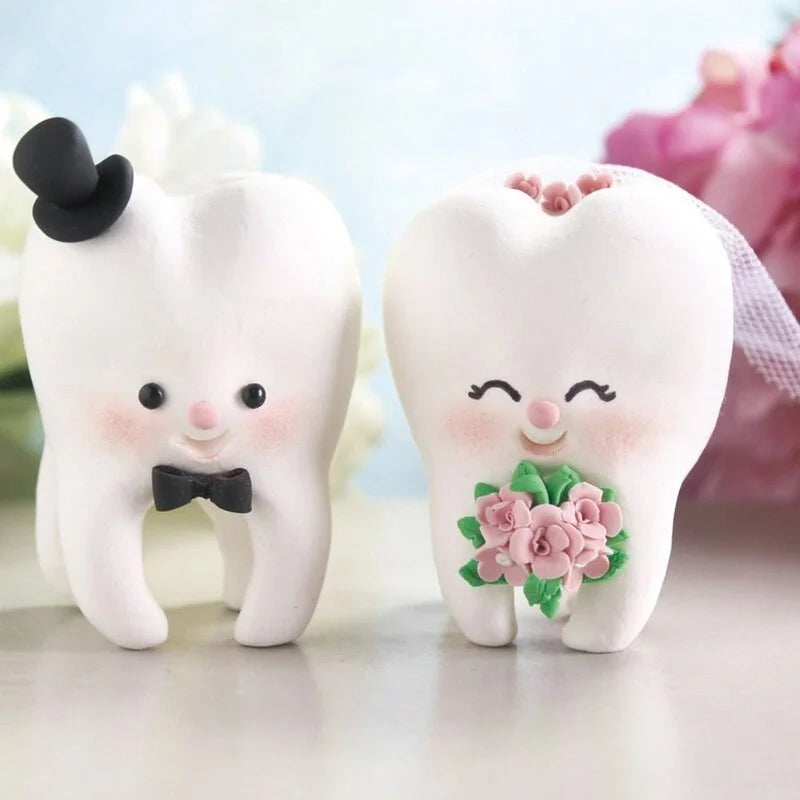 6-Hole Tooth Shaped Silicone Mold – Fondant, Chocolate & Resin Silicone Baking Mold Babs
