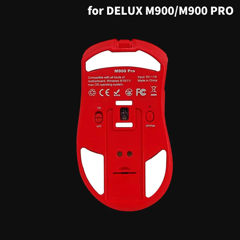 Mouse Feet Stickers for DELUX M900/M900 Pro | Non-Slip Skates Mouse Feet Stickers Babs