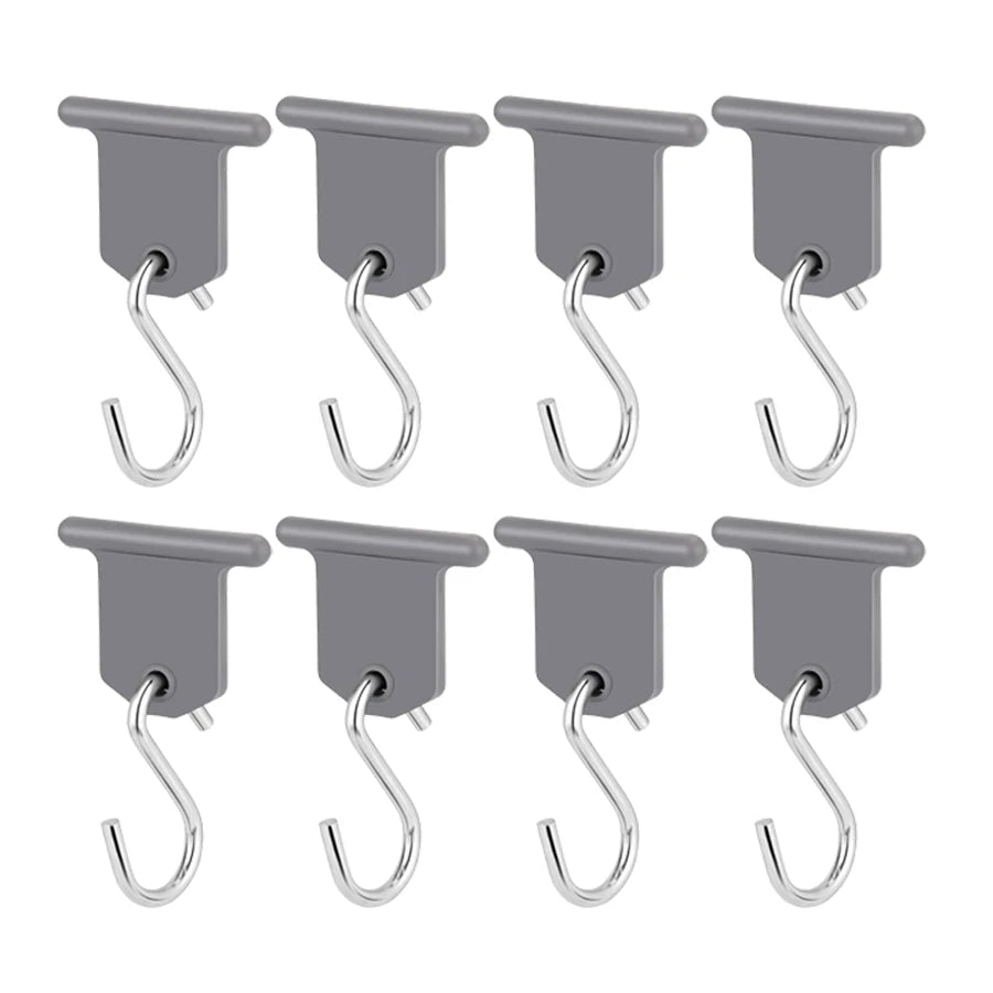 8-Pack S-Hook Camping Awning Clips & RV Tent Hangers Camping Awning Hooks Babs 8PCS