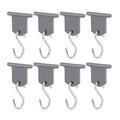 8-Pack S-Hook Camping Awning Clips & RV Tent Hangers Camping Awning Hooks Babs 8PCS
