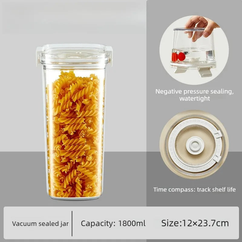 Airtight Vacuum Sealed Food Storage Container – Cereal & Snacks Food Storage Container Babs 1800ml