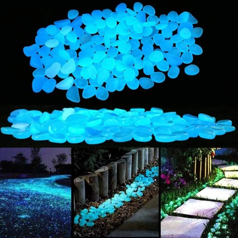 Glowing Garden Pebbles – Glow-in-the-Dark Rocks for Landscape Glowing Garden Pebbles Babs