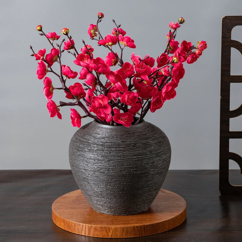 Artificial Silk Plum Blossom Branch – Wedding & Home Décor Artificial Silk Flowers Babs