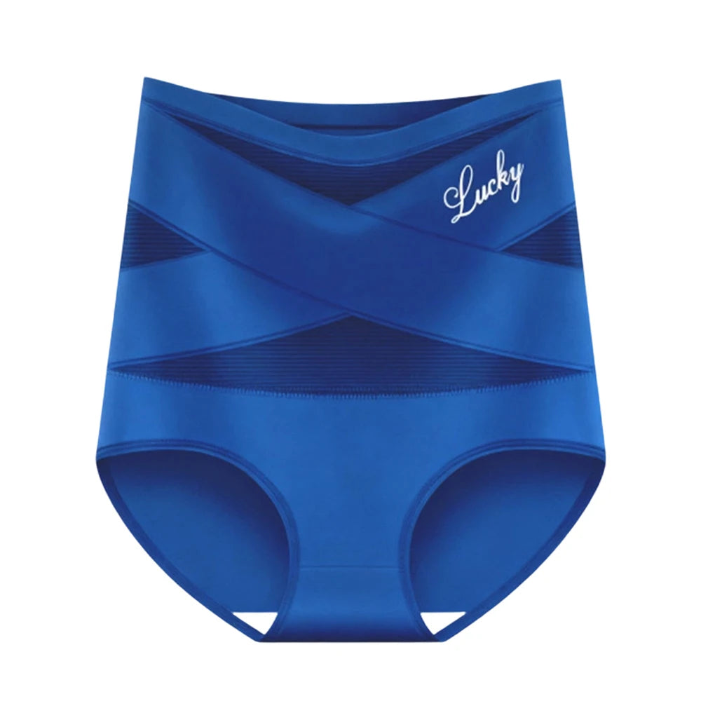 Women's Plus Size High Waist Seamless Shaping Panties Butt Lifter Shapewear Panties Babs Blue XS