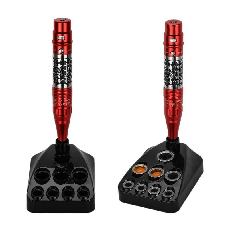 9-Hole 2-in-1 Pen Holder Stand for Tattoo & Microblading Tools Tattoo Tool Organizer Babs