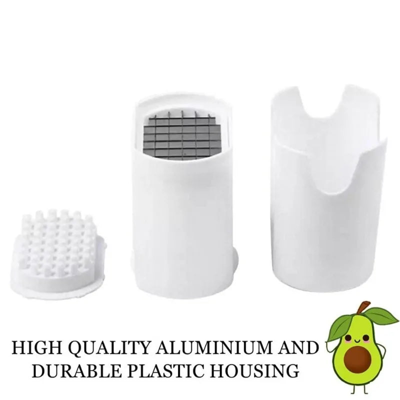 French Fry Cutter & Veggie Dicer – Stainless Steel Chopper Vegetable Dicer Babs