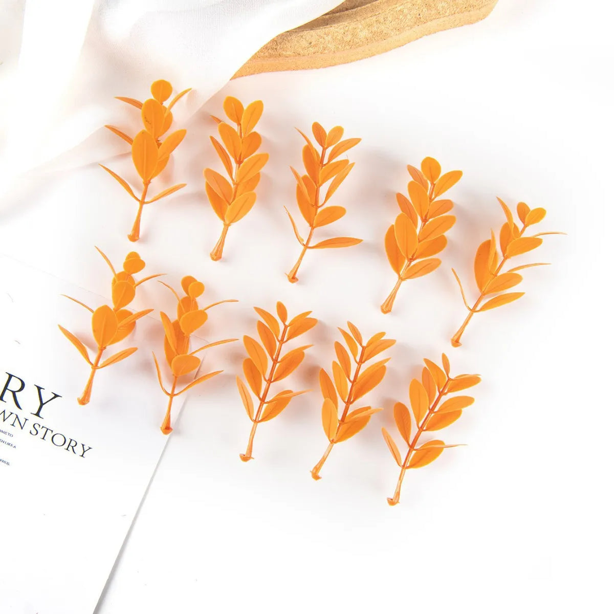 Artificial Leaf Stems – Wedding, Home & DIY Décor (10/20 Pcs) Artificial Leaf Stems Babs