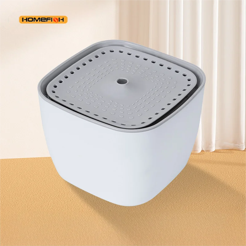 3L USB Electric Cat Water Fountain – Auto Filter, Mute Pump Cat Water Fountain Babs White Upgrade