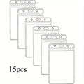 Waterproof Vertical ID Badge Holder – Clear Card Holder ID Badge Holder Babs 15pcs