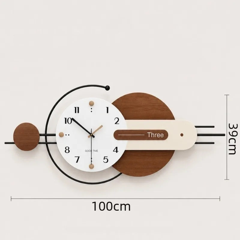Large Modern Wall Clock Silent Quartz Minimalist Décor 100cm Decorative Wall Clock Babs