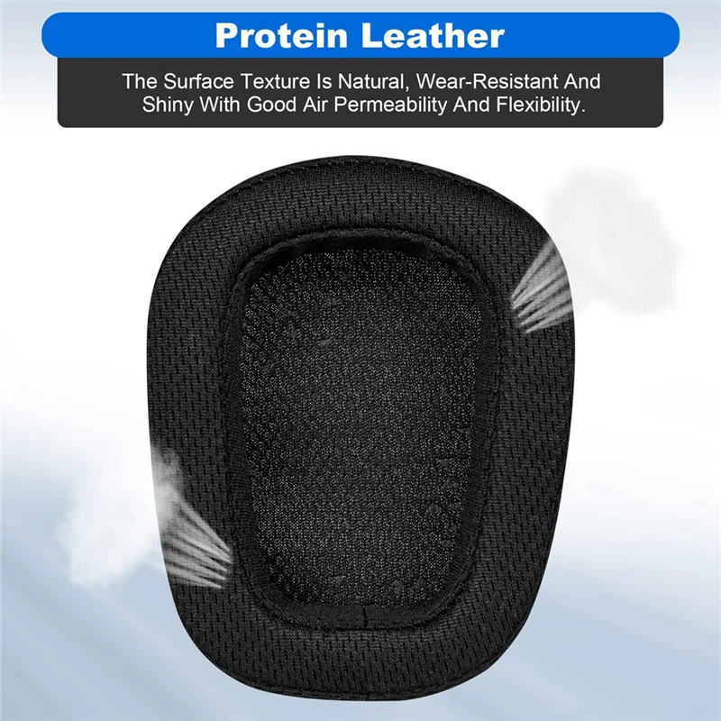 Foam Leather Ear Pads for Logitech G935 G633 G533 G433 G231 Headset Ear Pads Babs