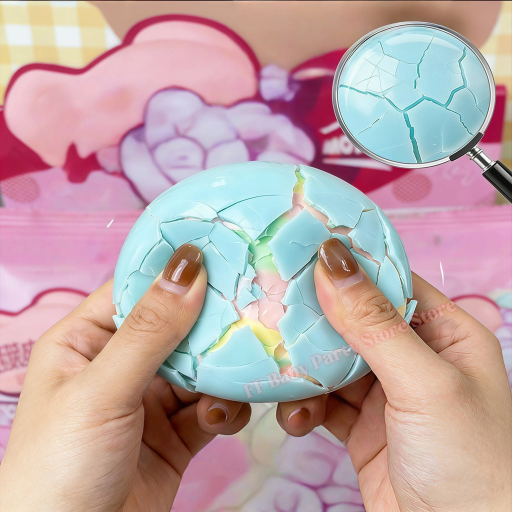 Squishy Sensory Fidget Balls – Chocolate, Matcha & Macaron Squishy Fidget Toy Babs