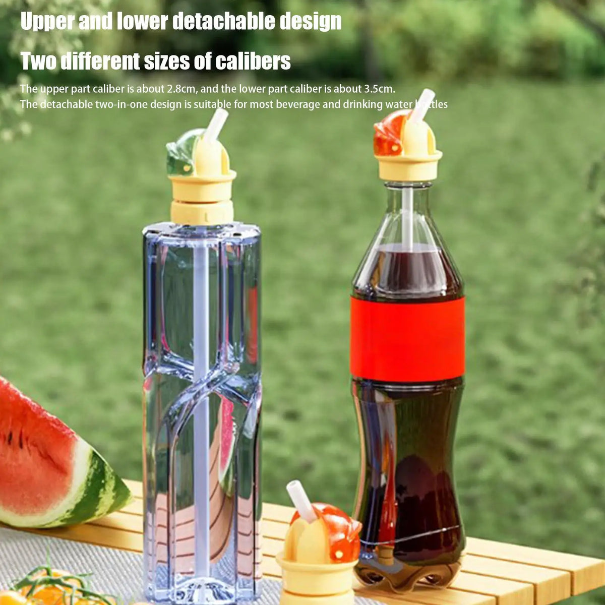 Kids Silicone Bottle Spout Straw Adapter – Leak-Proof & Universal Bottle Straw Adapter Babs
