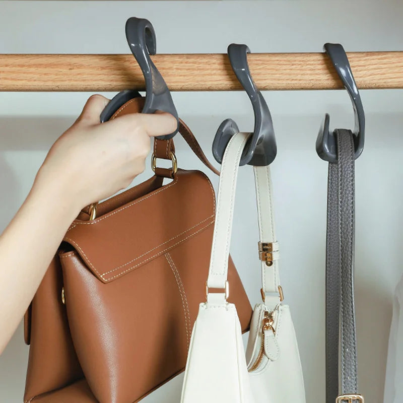 5-Pack Closet Rod Hooks – Handbag, Hat & Scarf Organizer Closet Organizer Hooks Babs