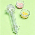 Press Bead Pen for 3D Pixel Puzzle – Anti-Slip with Containers Bead Craft Tool Babs Transparent