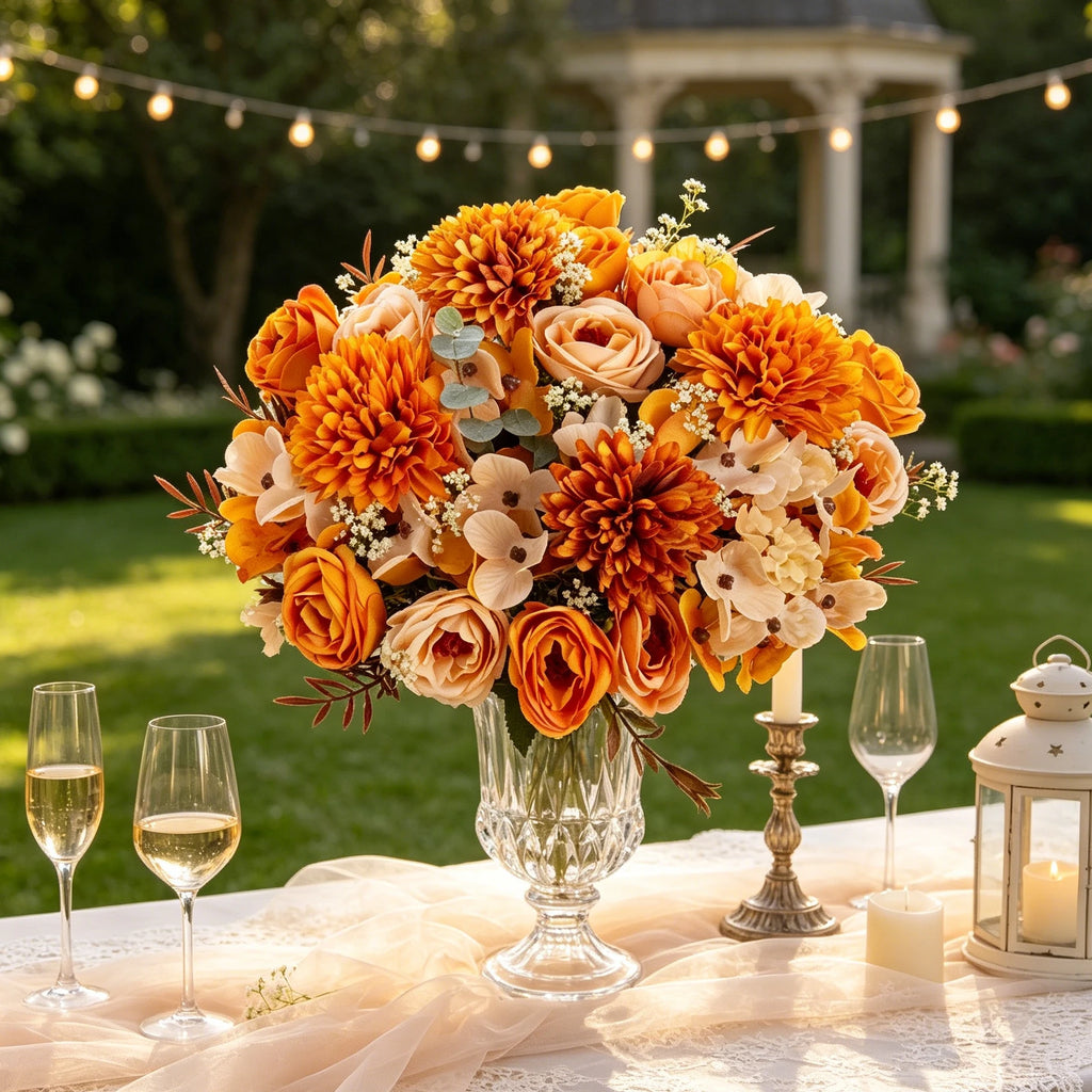 Silk Rose Artificial Flowers – Bridal Bouquet & Home Décor Artificial Silk Flowers Babs