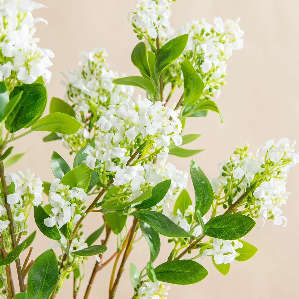 Silk Artificial Lilac Flower Bouquet – Wedding & Home Décor Artificial Flower Bouquet Babs