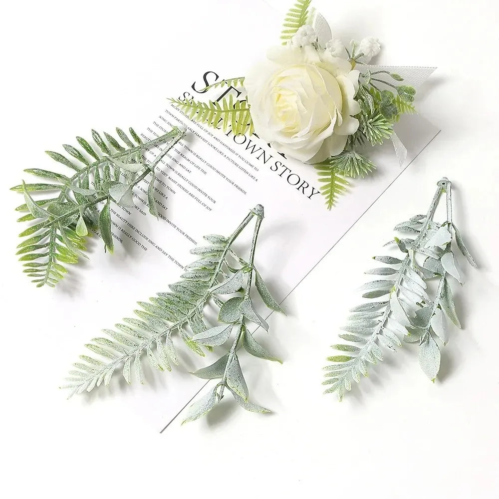 10 Pcs Artificial Leaves – DIY Garland, Wreath & Party Decor