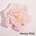30cm 3D Paper Flowers Wedding Wall Décor – Set of 3 Paper Flower Decor Babs Honey Pink-3pcs