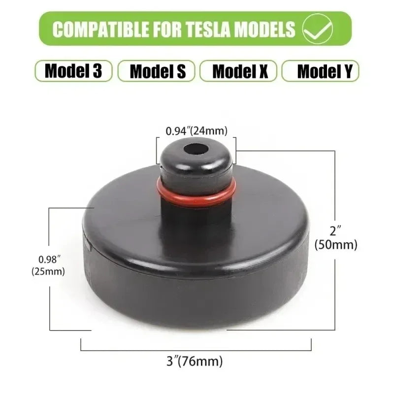 Tesla Jack Lift Pad Adapter – Model 3, Y, S & X Protection Jack Lift Pad Adapter Babs