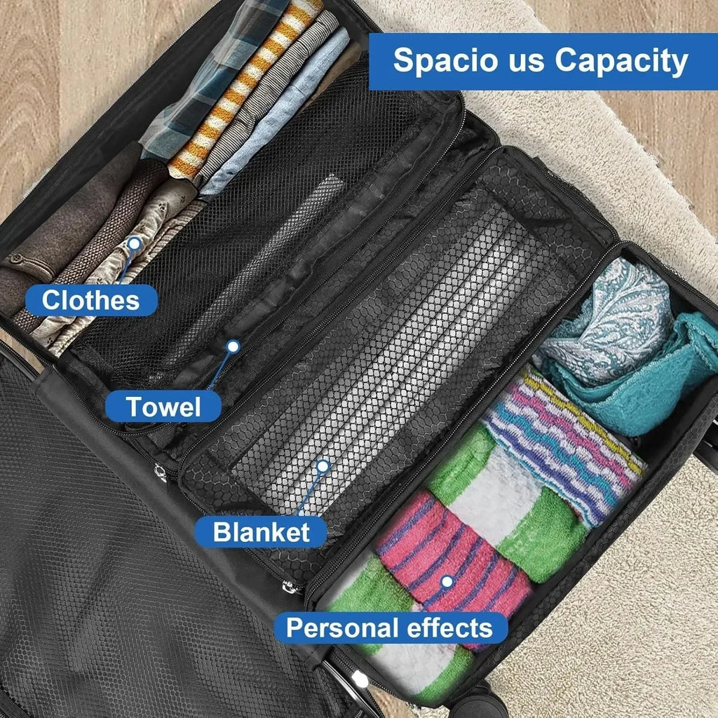 Hanging Suitcase Organizer – Collapsible Travel Packing Cubes Travel Packing Organizer Babs