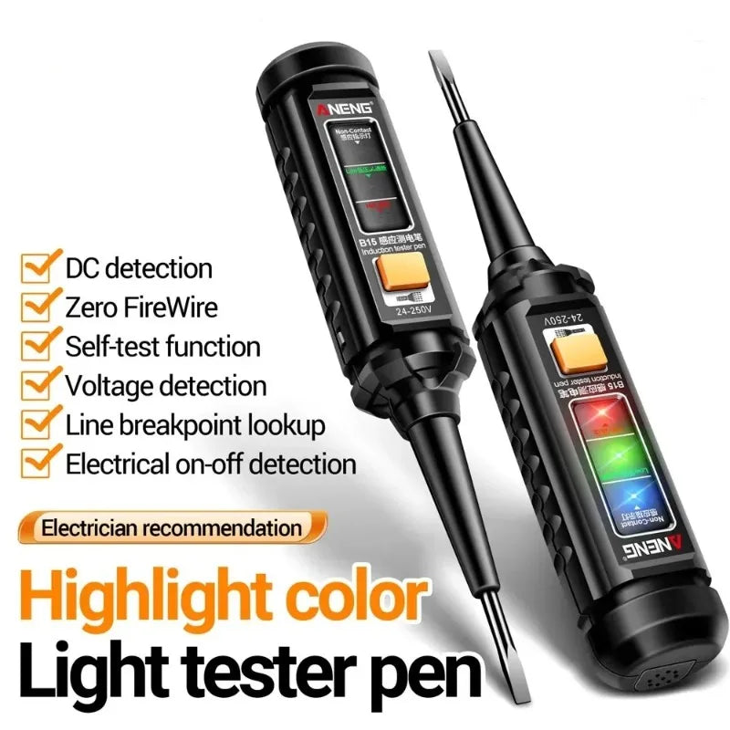 Voltage Tester Pen – Color Light, Breakpoint & Live Wire Detector Voltage Tester Pen Babs