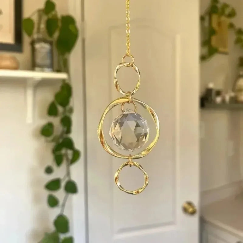 Crystal Suncatcher Rainbow Maker – Hanging Prism Decor 2pcs Crystal Suncatcher Babs