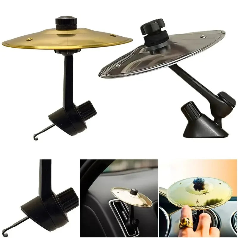 Car Air Vent Mini Drum Crash Cymbal – Funny Car Gift Car Novelty Accessory Babs