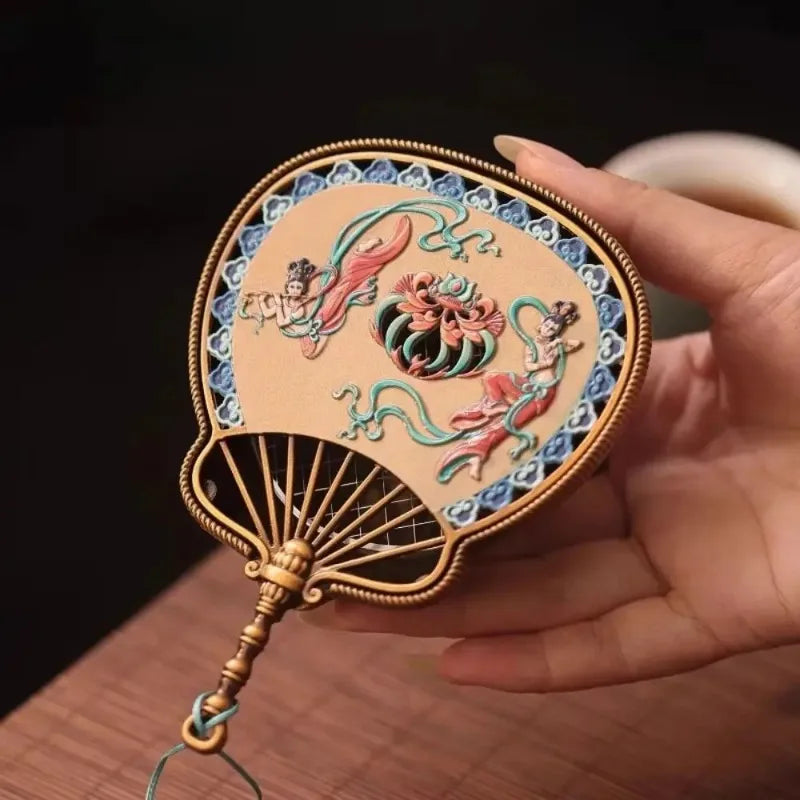 Chinese Enamel Incense Burner – Dunhuang Lute Design Censer Incense Burner Babs
