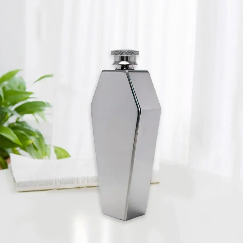 100ML Coffin Shape Mini Hip Flask – Stainless Steel Bar Gift Mini Hip Flask Babs