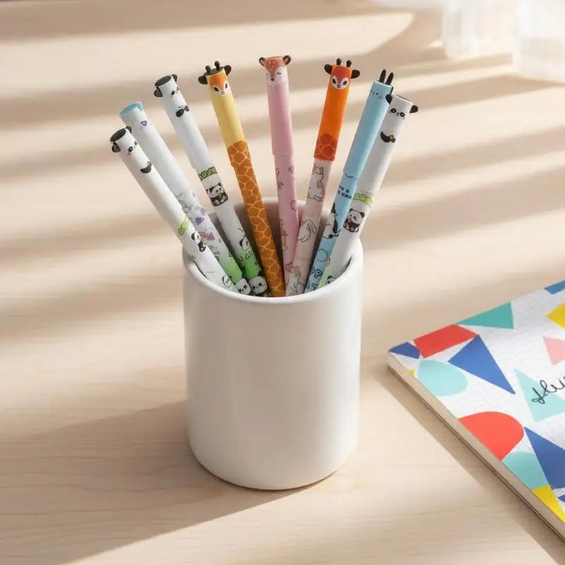 Animal-Shaped Erasable Pens for Journaling | 6/8/10 Pack Erasable Pen Set Babs