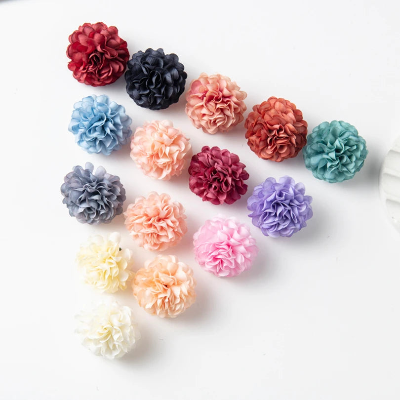 Silk Carnation Artificial Flowers – Wedding & Home Decor 10/50pc Artificial Silk Flowers Babs